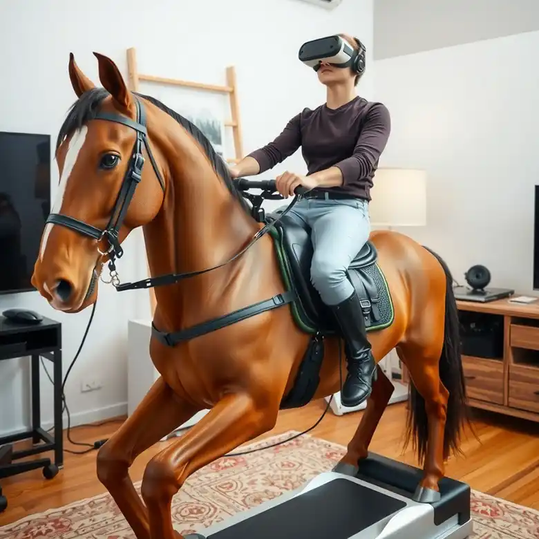 7 / 8: Visionen für Reitsimulatoren der Zukunft 7 / 8: Visionen für Reitsimulatoren der Zukunft